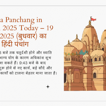 aaj ka panchang 19 november 2025